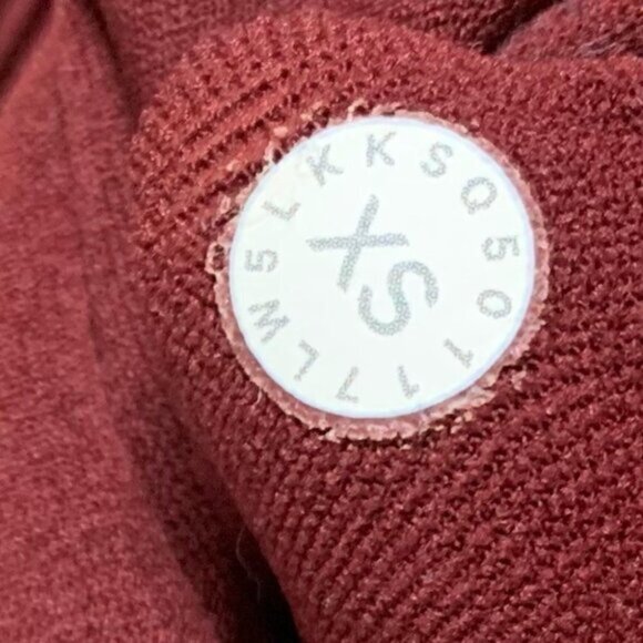 Lululemon Reveal 7/8 Tights Deep Rouge Leggings Mesh Dotted Seamless Size XS - Picture 14 of 16